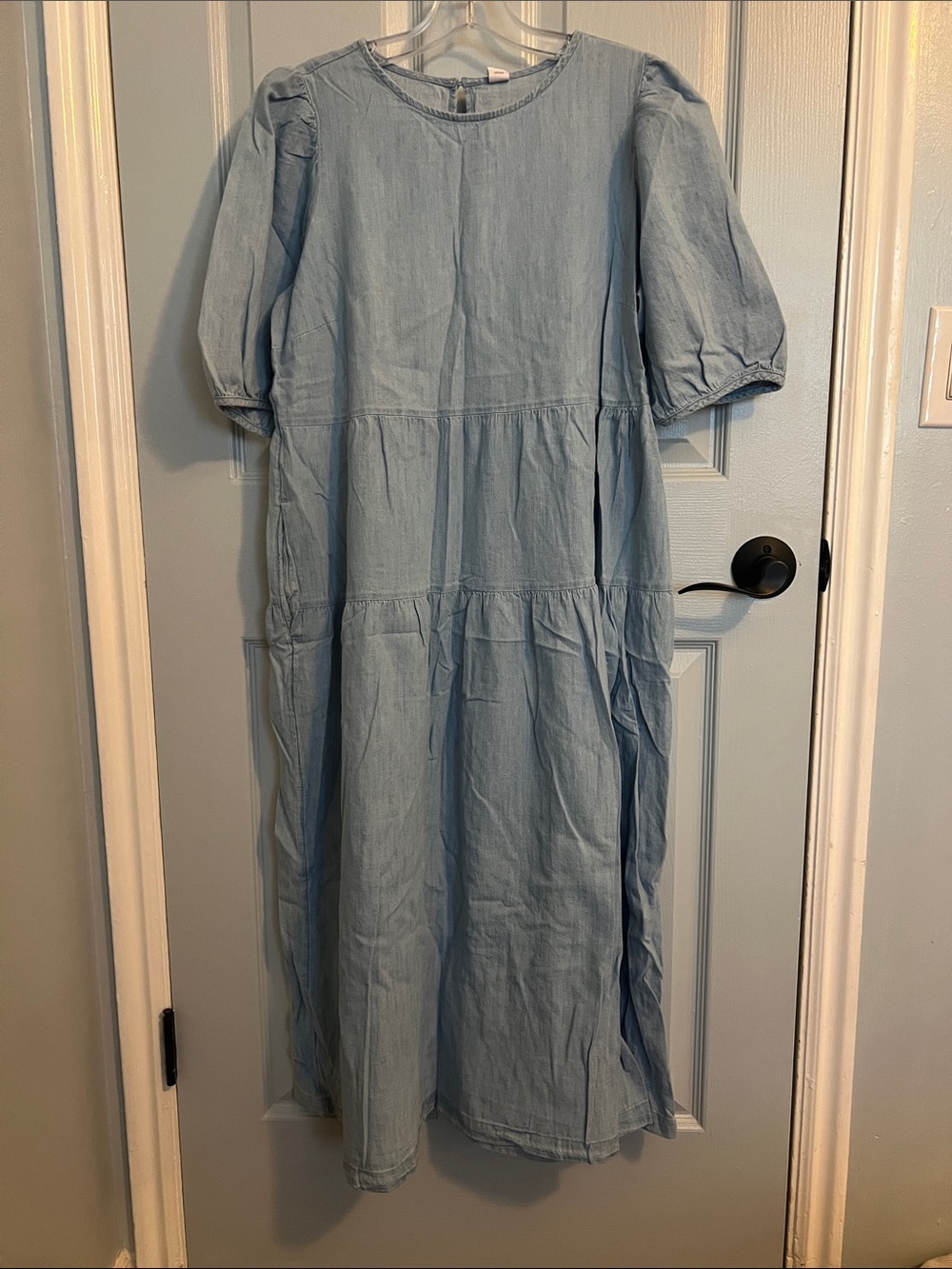 Old Navy Light Denim Blue Dress